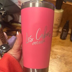 Pink Los Cabos Tumbler